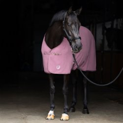 Imperial Riding derka polarowa z pasami Fundamental mauve