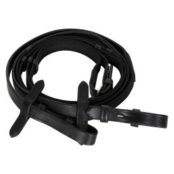 Imperial Riding wodze ogumowane Anti Slip Grip black