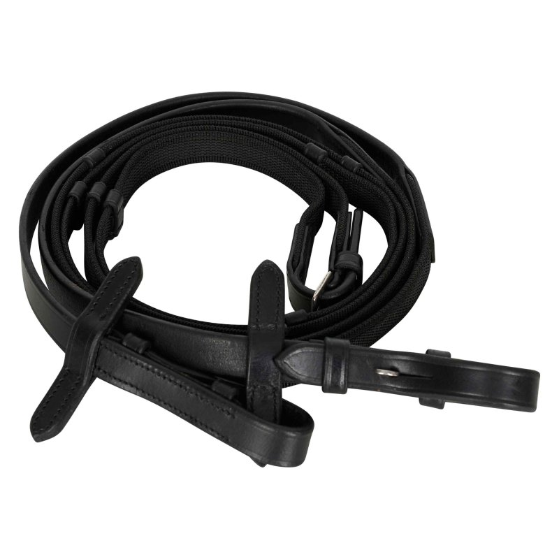 Imperial Riding wodze ogumowane Anti Slip Grip black