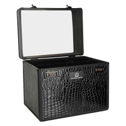 Imperial Riding skrzynka na szczotki Shiny black/black croco