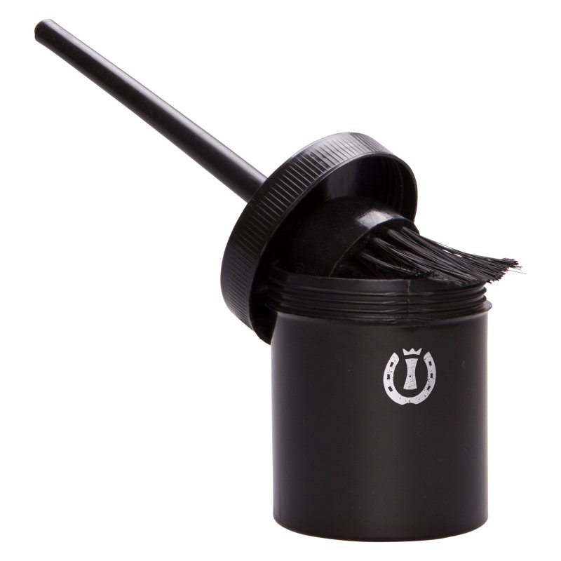 Imperial Riding pędzel z pojemnikiem black