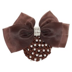 Imperial Riding spinka do włosów Pearls dark brown