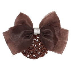 Imperial Riding spinka do włosów Diamonds dark brown