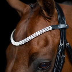 Imperial Riding naczółek Slim silver