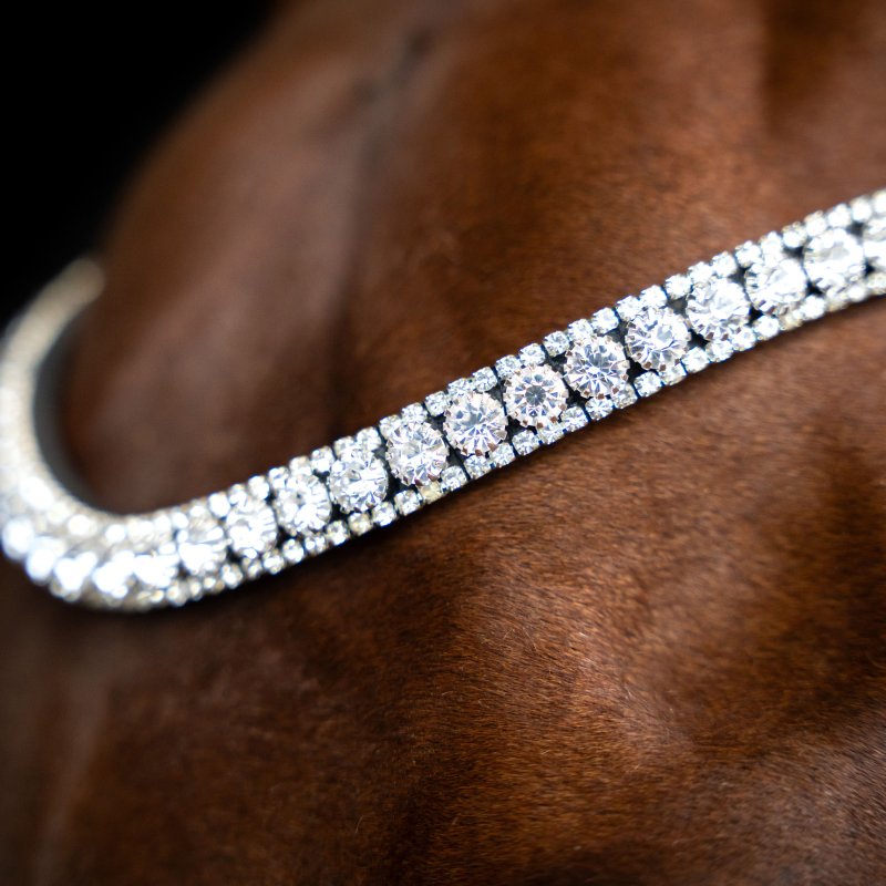 Imperial Riding naczółek Slim silver
