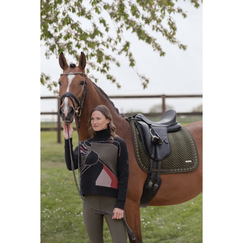 Eskadron czaprak Velvet Heritage 26/27 deep moss DL