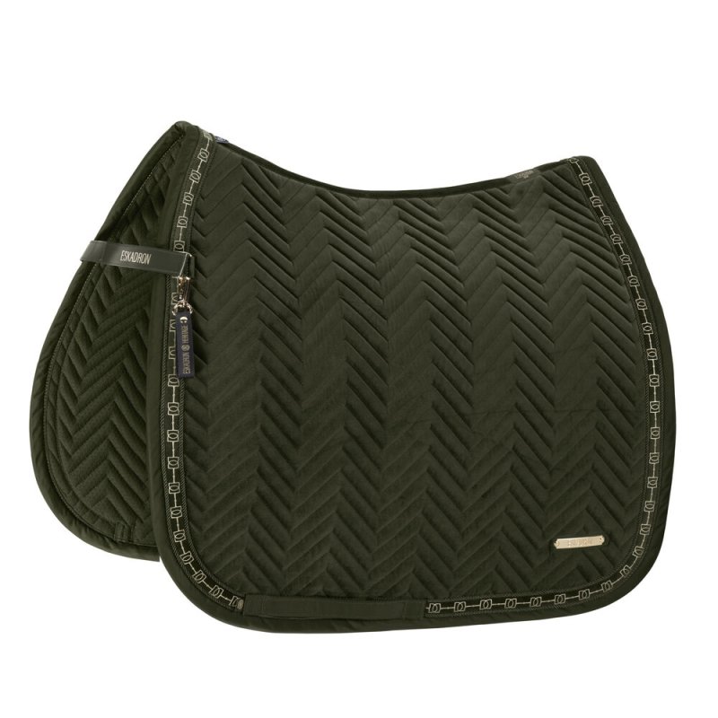 Eskadron czaprak Velvet Heritage 26/27 deep moss DL
