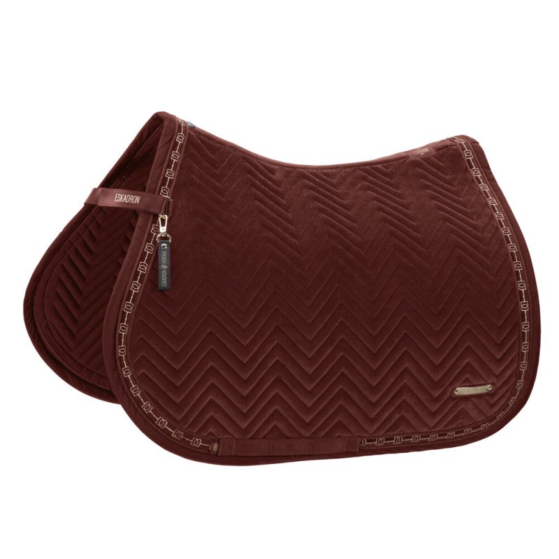 Eskadron czaprak Velvet Heritage 26/27 merlot