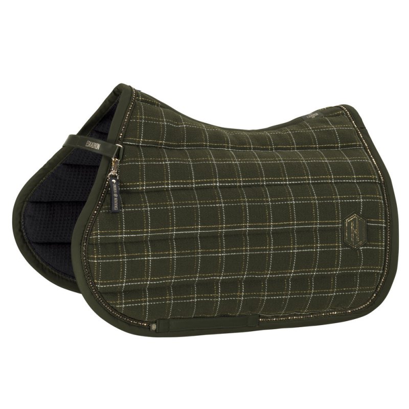Eskadron czaprak Boucle Crystal Heritage 26/27 deep moss