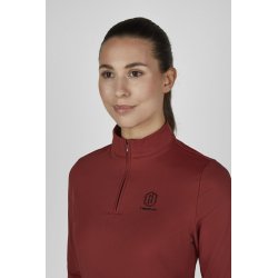 Eskadron bluzka Half-Zip Shirt Heritage 26/27 merlot