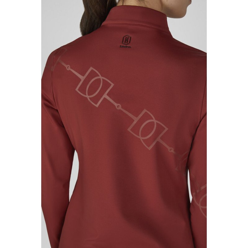 Eskadron bluzka Half-Zip Shirt Heritage 26/27 merlot