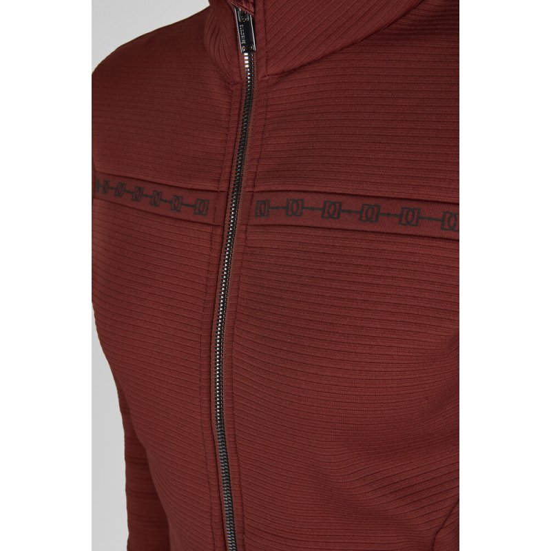 Eskadron bluza Zip-Shirt Heritage 26/27 merlot