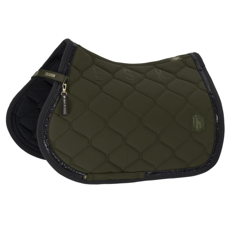Eskadron czaprak Softshell Contrast Heritage 26/27 deep moss