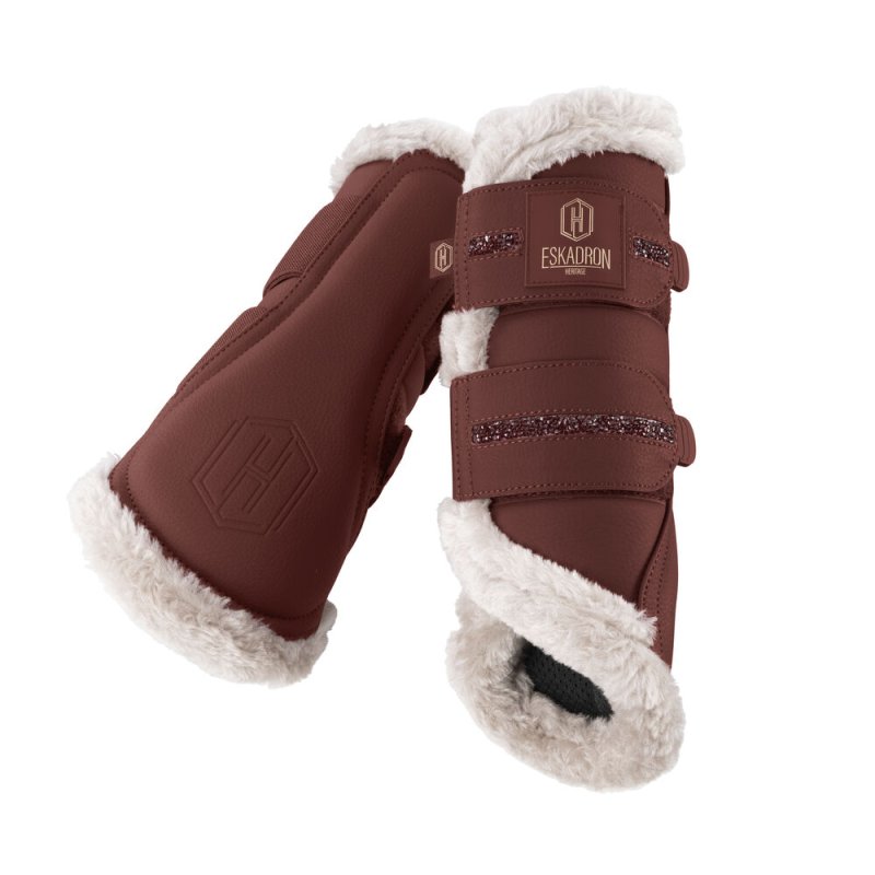 Eskadron ochraniacze Faux Leather Jewel Heritage 26/27 merlot