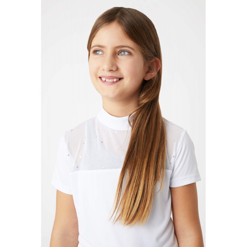 Horze koszula konkursowa Kaya dziecięca white